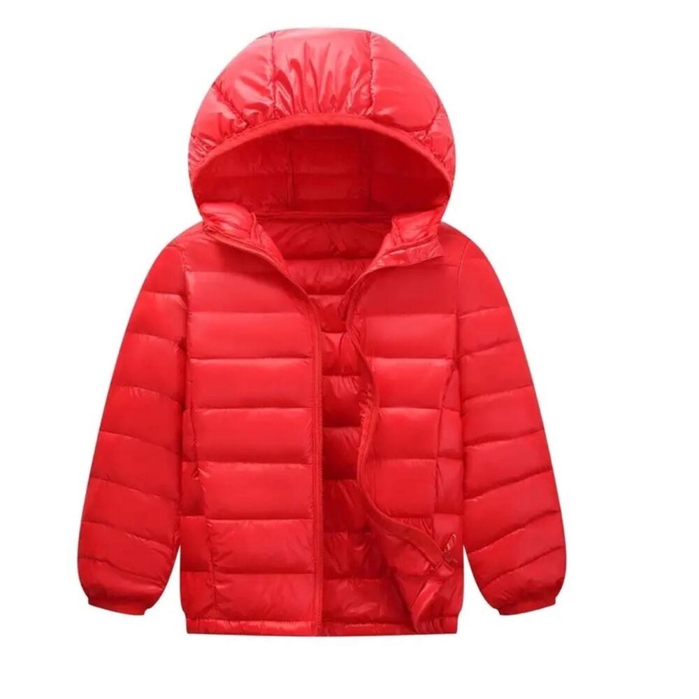 New kid’s spring hooded down jacket 2T